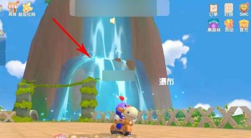 摩尔庄园小镇池塘在哪？小镇池塘钓鱼点位置介绍[多图]图片4