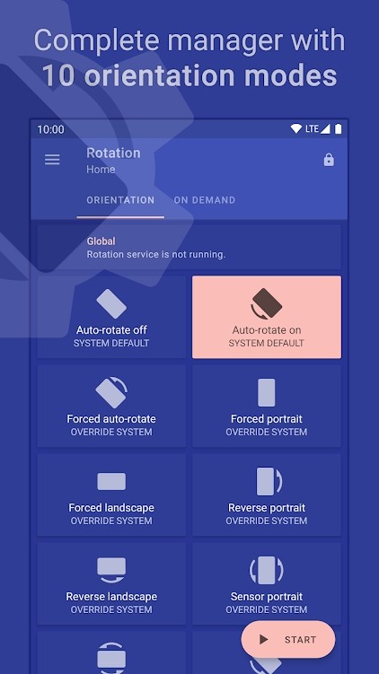 手机竖屏转横屏软件app(rotation)