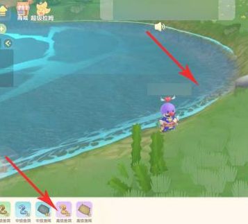 摩尔庄园小镇池塘在哪？小镇池塘钓鱼点位置介绍[多图]图片5