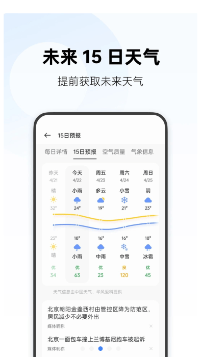 oppo天气预报新版本(weather)