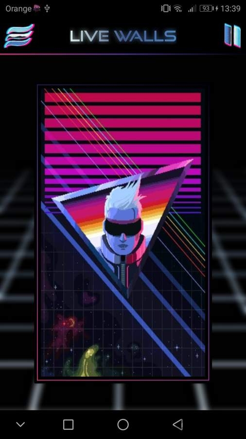 retrowave sallpapers手机版(复古壁纸)