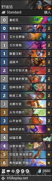 炉石传说暴风城卡组大全：全职业最强卡组搭配2021[多图]图片21