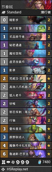 炉石传说暴风城卡组大全：全职业最强卡组搭配2021[多图]图片32