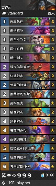 炉石传说暴风城下的集结卡组推荐：暴风城下的集结全职业卡组搭配攻略[多图]图片20