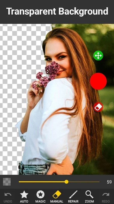 背景橡皮擦app(背景透明化)