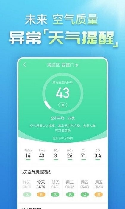 天气天气预报最新版