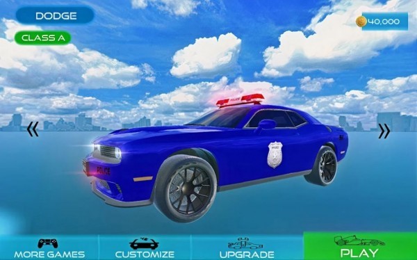 真正的道奇肌肉警车驾驶游戏