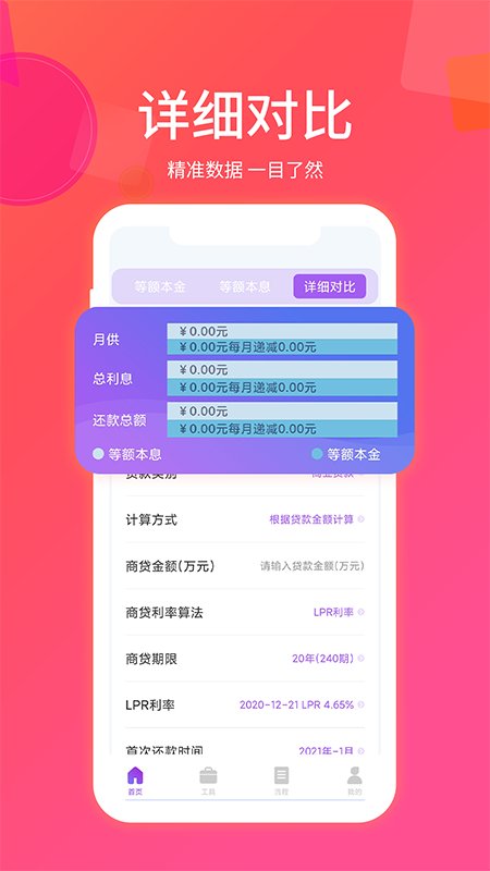 惠购房贷计算器app