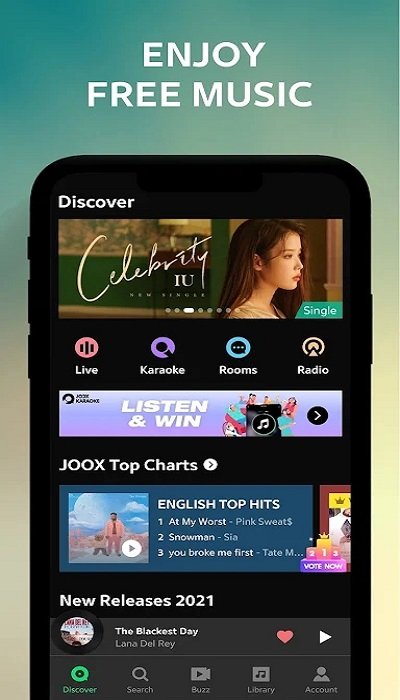 qq音乐海外版(joox music)