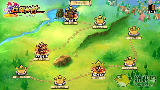 风光无限好 《口袋神兽》五大名胜地图揭秘[多图]图片2