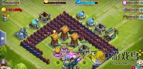 《城堡争霸》12本城墙应该怎么摆比较靠谱[图]图片1