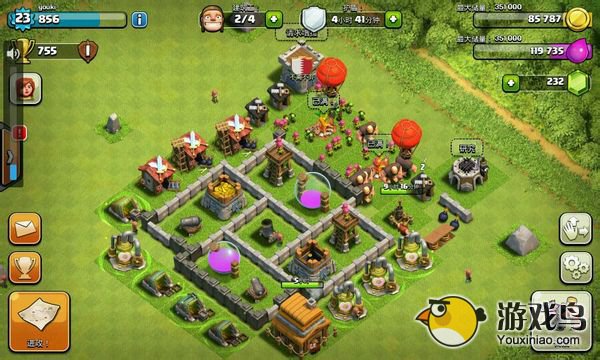 部落战争4本布局推荐 四本时候应该怎么打[图]图片1