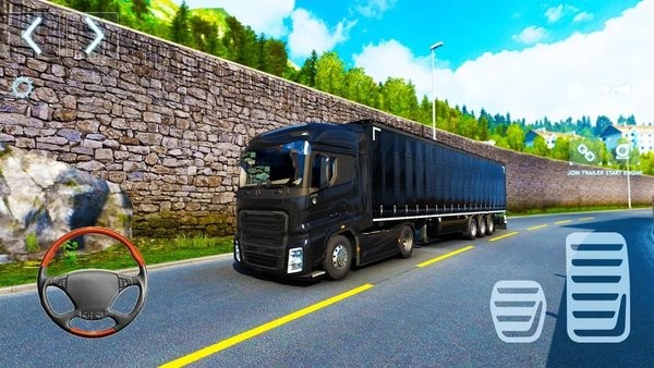 卡车模拟器欧洲2022手机版(truck simulator euro mountain)