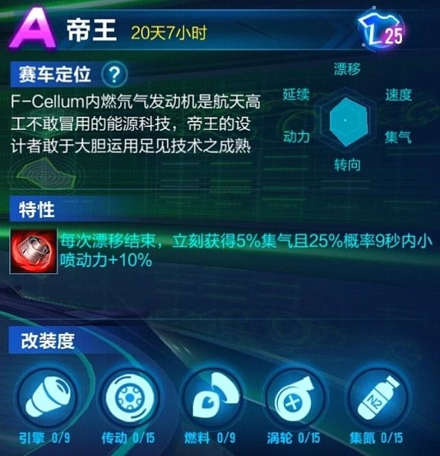 QQ飞车手游帝王怎么改装？2021A车帝王改装推荐[多图]图片3