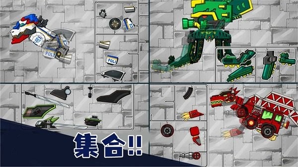 机甲恐龙小游戏