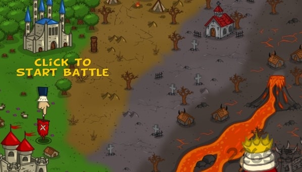 微小的塔防游戏