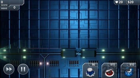 空间轨道防御手机单机游戏