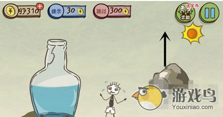 《史上最坑爹的游戏3》第四关怎么过乌鸦喝水[多图]图片1