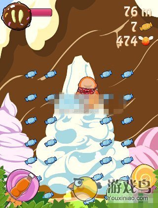 《糖果恐龙传奇》高分技巧 跳得远吃的多[多图]图片2