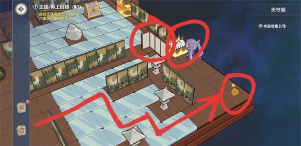 崩坏3异世行记天守阁攻略：天守阁主线支线全收集解谜流程[多图]图片24