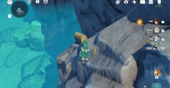 原神金苹果群岛壁画解密攻略：金苹果群岛壁画宝箱解谜任务流程[多图]图片18