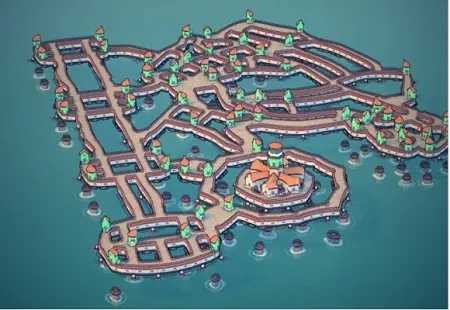 townscaper怎么做漂浮岛