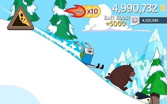 滑雪大冒险之探险时间游戏(ski safari at)