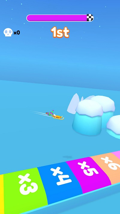 雪橇竞赛游戏 雪橇竞赛游戏