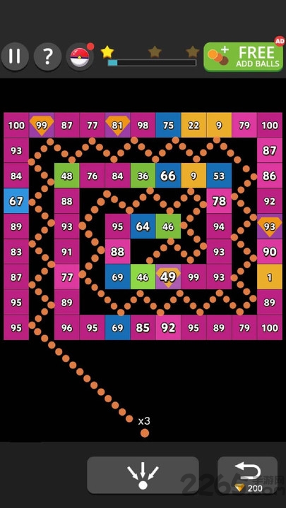 欢乐打砖块选关版