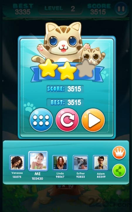 bubble cat游戏
