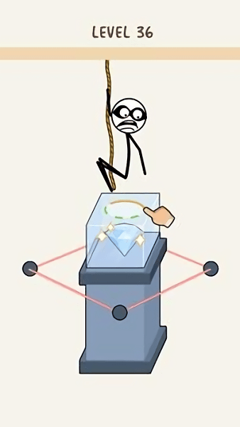 小偷绘画逃脱游戏
