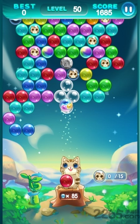 bubble cat游戏