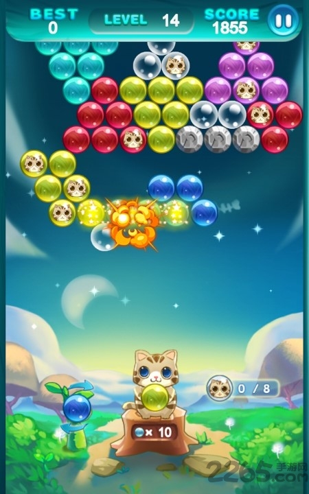 bubble cat游戏