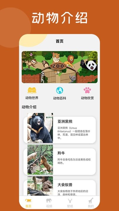 趣味动物园百科知识平台