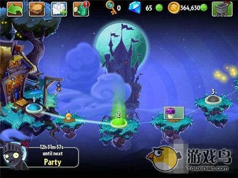 《植物大战僵尸2》黑暗时代第2关攻略详解[多图]图片1