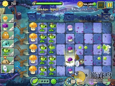 《植物大战僵尸2》黑暗时代第2关攻略详解[多图]图片4