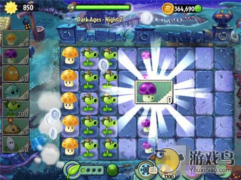 《植物大战僵尸2》黑暗时代第2关攻略详解[多图]图片5
