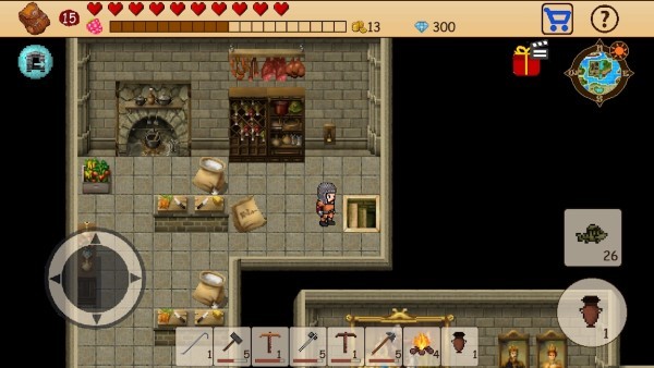 survival rpg开放世界像素游戏(open world)