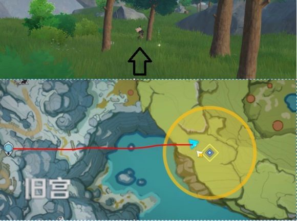 原神折箭觅踪第二天丘丘人的委托攻略：寻找奇怪的丘丘人Unta mosi dada时间[多图]图片4