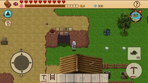 survival rpg开放世界像素游戏(open world)