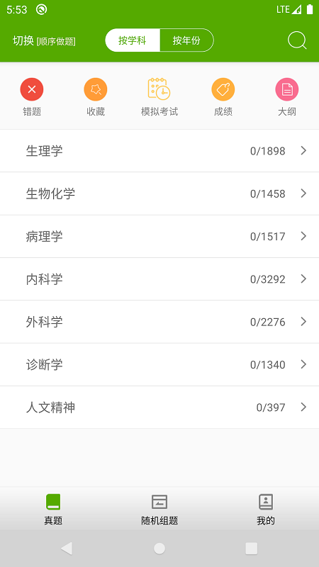 西医综合考研真题app
