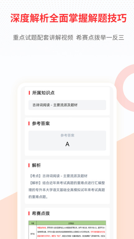 希赛统招专升本app