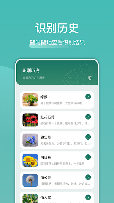 识花识物app