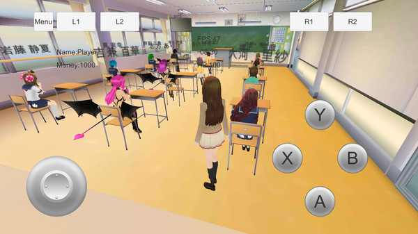 女子学校模拟器游戏