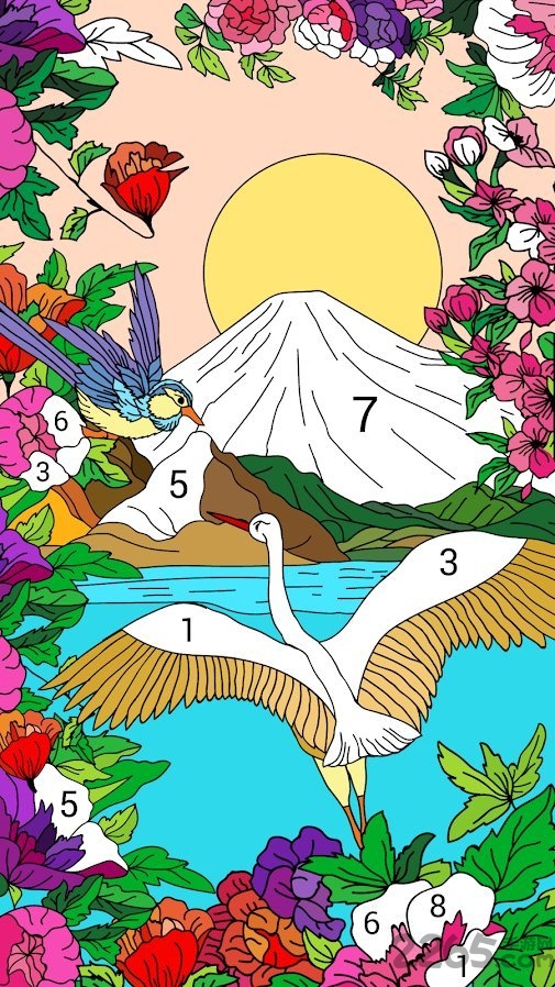 happy color数字填色