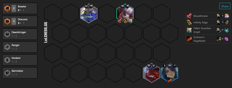 云顶之弈S5龙拳瑟提阵容推荐：龙拳腕豪阵容装备搭配攻略[多图]图片7