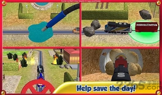 火车宝宝小小建筑师火车游戏