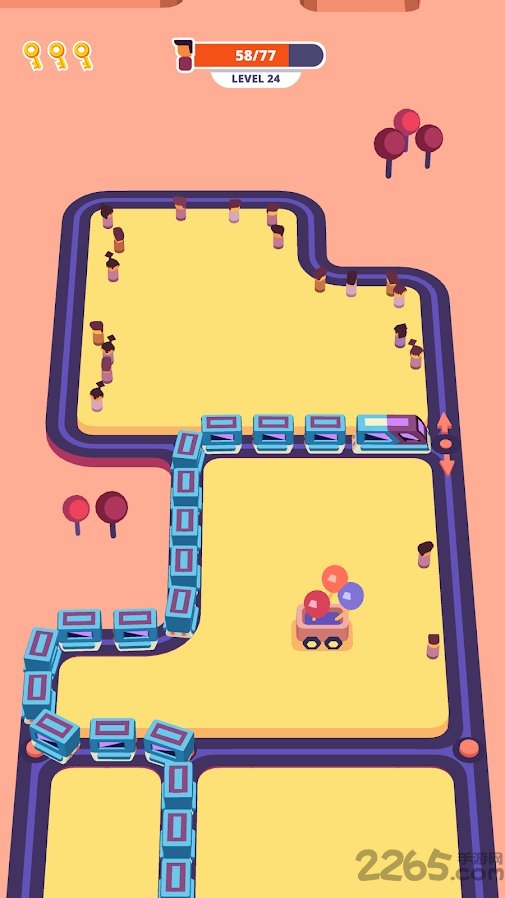 贪吃小火车手游