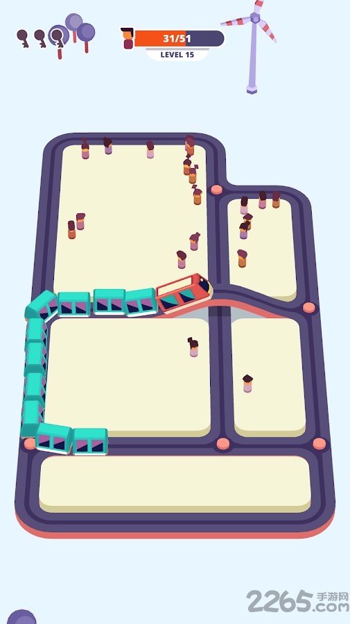 贪吃小火车游戏