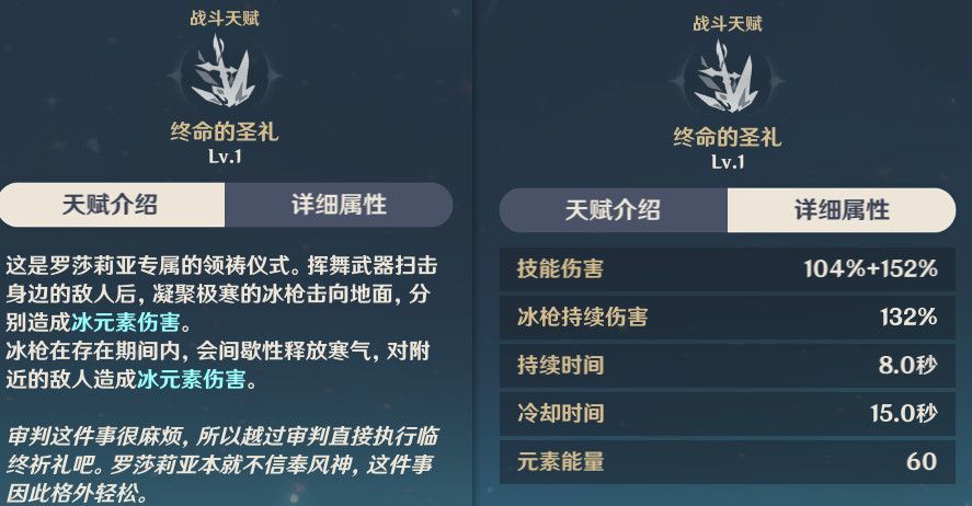 原神罗莎莉亚值得培养吗？罗莎莉亚强度分析及玩法攻略[多图]图片5